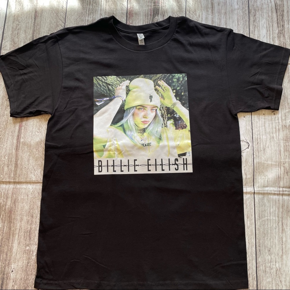 Green/ Yellow Billie Eilish T-shirt